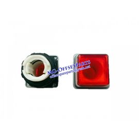Push Button for HD Press Red Squar, HD offset parts fornecedor